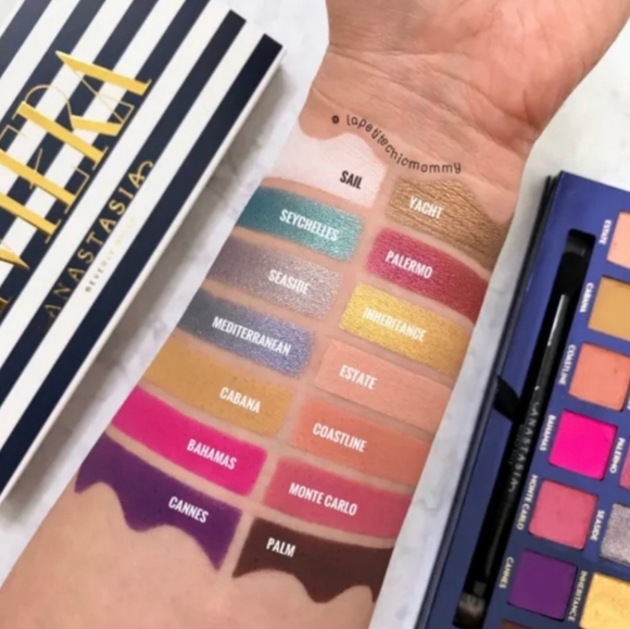 Riviera Eyeshadow Palette Anastasia Beverly Hills Discontinued NEW - Picture 5 of 14